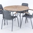 Cinas. Havebord samt fire stole - Model Ellen & Parc (5)