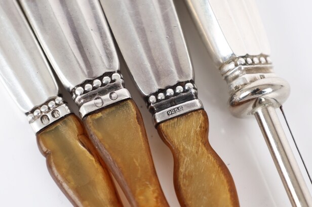 4 pieces Georg Jensen 'Royal Pattern' (4)