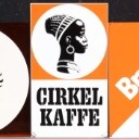 Samling FDB og Cirkelkaffe skilte og memorabilia