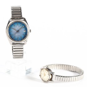 Certina Automatic 'Blue Ribbon'. Men's watch in steel and Certina women's watch in steel. (2)