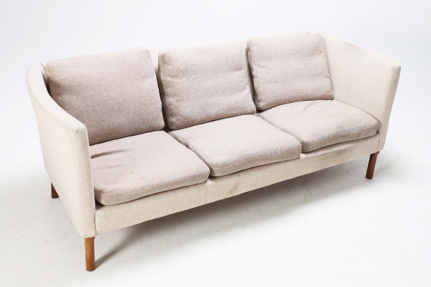 Arne Vodder for Fritz Hansen. Tre-pers. sofa, model '7863'