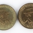 Samling mønter: Tysk guld-dukat, Langen Hessen, DK Jubilæumsmønter, Medaljon Chr, Ix mfl. (16)