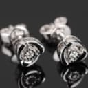 Diamonds by Frisenholm. A pair of diamond earrings of 9 kt. white gold. (2)