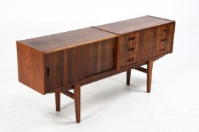 Low sideboard, rosewood, 1960s