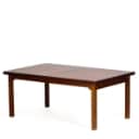 Mahogany dining table.