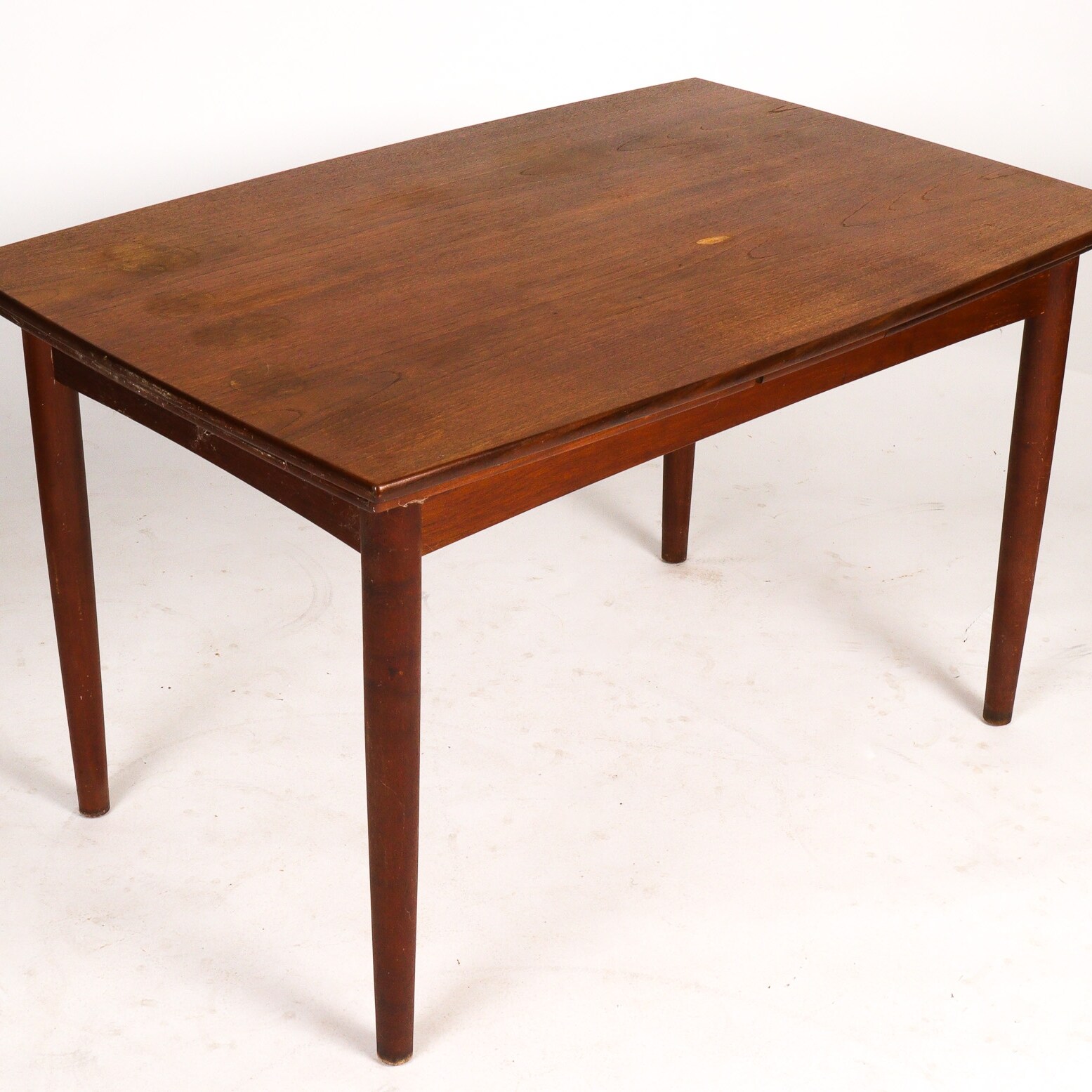 Danish furniture manufacturer, dining table with Dutch extension, teak ...