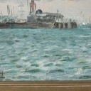 Holger Lübers. Harbor motif
