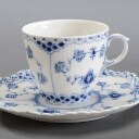 Royal Copenhagen. Musselmalet helblonde kaffekopper (12)