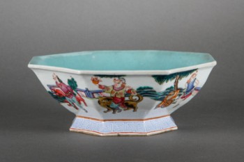 Kinesisk skål af porcelæn