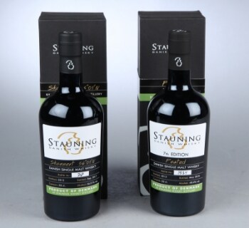 Stauning whisky. Skonnert 5601N, Peated 7th. Edition (2)