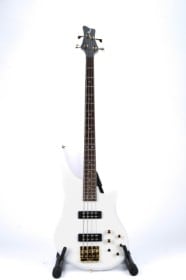 Elektrisk bas. Jackson JS Series Spectra Bass JS3, Snow White Gold