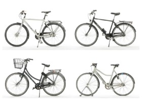 7497, 7498, 7499, 7500 - Samling cykler (4)