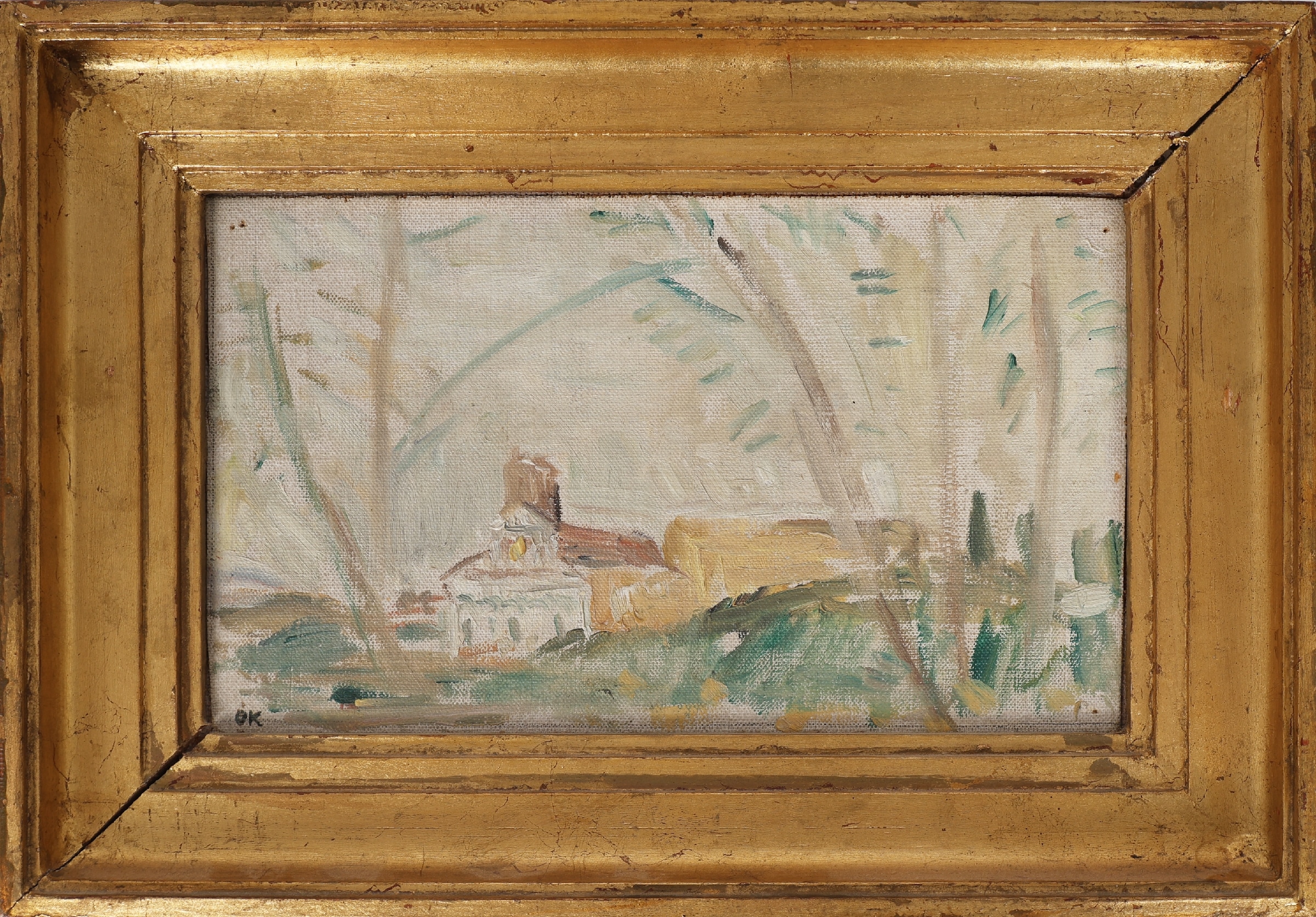 Ole Kielberg: 'San Miniato al Monte Firenze' 1955.