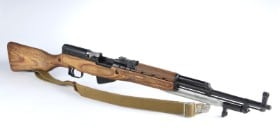 Russisk SKS-45 halvautomatisk riffel