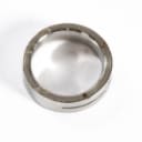 Steel ring with diamond