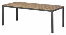 China's. Garden table, Teak - Model Tabula.