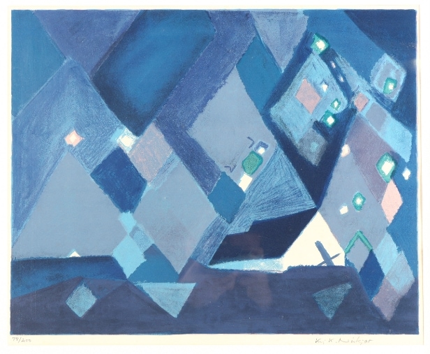 Svend Engelund and Kaj K. Nørkjær. Two lithographs. (cd) (2)