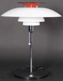 Poul Henningsen . PH 80 bordlampe