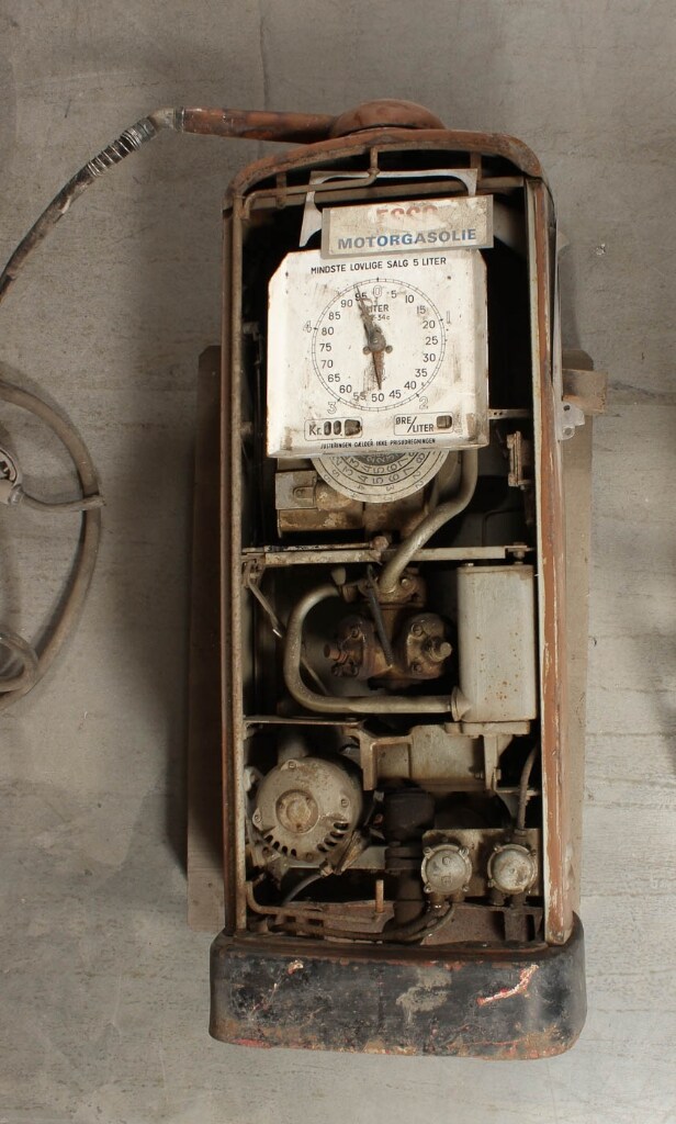 Esso stander, motorgasolie / benzinstander