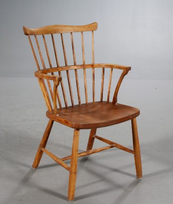 Børge Mogensen. Windsorstol / tremmestol, model J52B, 1960erne