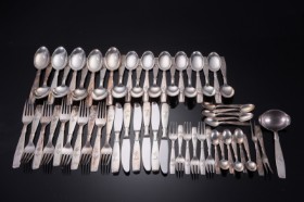 Absa. Cutlery of silver stain (58)