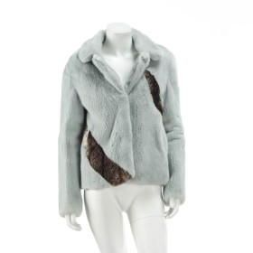 7069 - Kopenhagen Fur. Short jacket made of colored mink, size 38/M