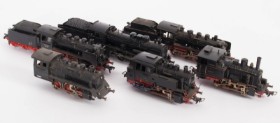 Collection Fleischmann steam locomotives scale H0 (5)