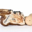 Kai Nielsen (1882-1924) for Kähler og Bing & Grøndahl: To figurer af terracotta og porcelæn (2)