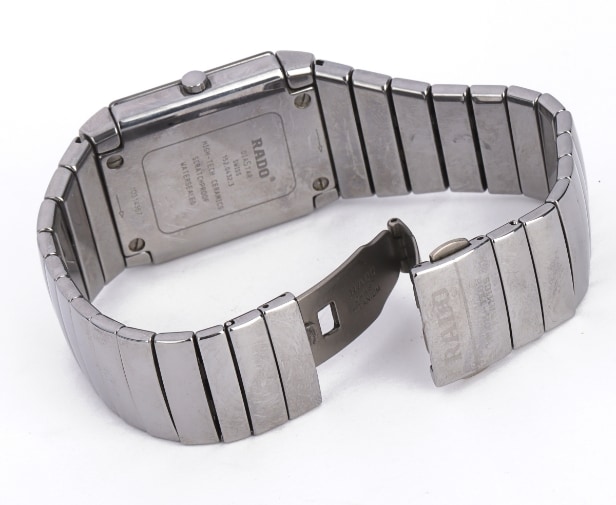 Rado. 'DiaStar' ceramic men's wristwatch