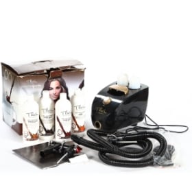 Thast'so Your Life spraytan maskine m/ 2 stk. spray gun og slange i org. æske.