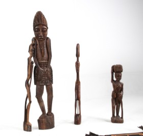 African effects, sculptures and reliefs (12)