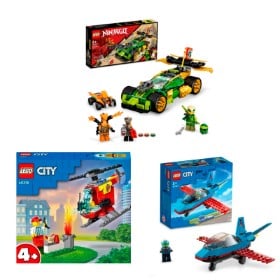 1604, 1618 & 1718. LEGO CITY & NINJAGO. Lloyds racerbil EVO nr. 71763 (3)