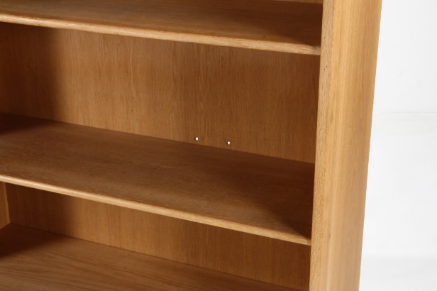 H. J. Wegner for Ry furniture. Pair of bookcases, oak, (2)
