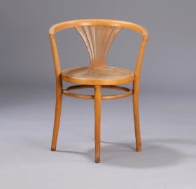 Thonet. Armstol af bøgetræ, model 28 fra 1920'erne