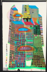 Friedensreich Hundertwasser. 'Goodmorning City', Bleeding Town,