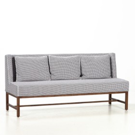 March. Larietta sofa bench with stained ash frame