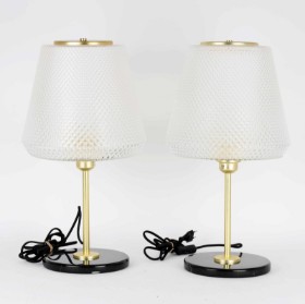 Rasmus Von Larsson for Design By Us: A pair of Damn Fashionista table lamps model 'Watt A Lamp' (2)