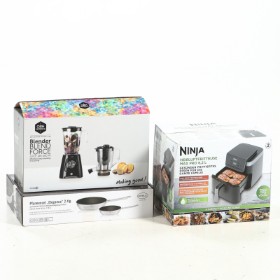 Ninja airfryer, OBH Nordica blender og Rösle stegepandesæt (3)