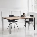 dk3. 'Less Is More Table', oiled oak, L. 240 cm, unused