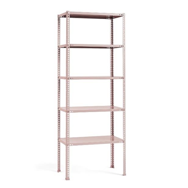HAY 'Shelving Unit'. Par enkeltstående reoler, pink (2)