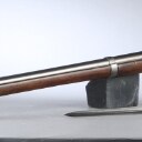 Dansk gevær model 1822 stemplet Livgarden, med bajonet