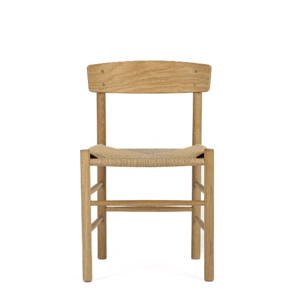 Børge Mogensen. 'Folkestol' af eg, model J39