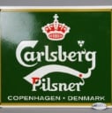 Carlsberg. Emaljeskilt mm.