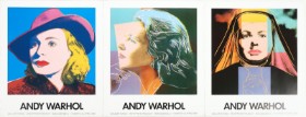 Andy Warhol 1928-1987 cd. Tre plakater. (3)