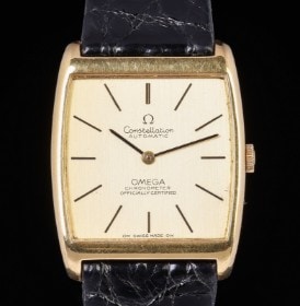 Omega Constellation 'OM swiss made OM' Chronometer Automatic herreur af 18 kt. guld