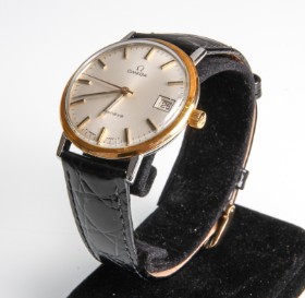 Vintage Omega Geneva men's wristwatch vintage 1965.