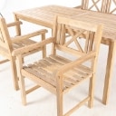 Cinas. Teak garden set - Model Rosenborg (4)