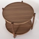 591. Hans Bølling. Walnut tray table