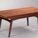 Dansk design. Justerbar sofabord/spisebord af palisander.