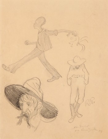 Robert Storm Petersen. Skitser fra New York, 1904
